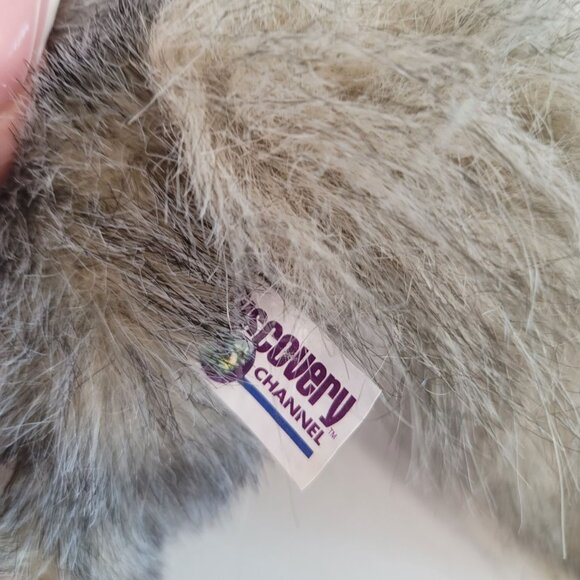 Discovery plush vintage adorable lemur 1999 fuzzy cute plushy 11" great shape - Picture 9 of 9